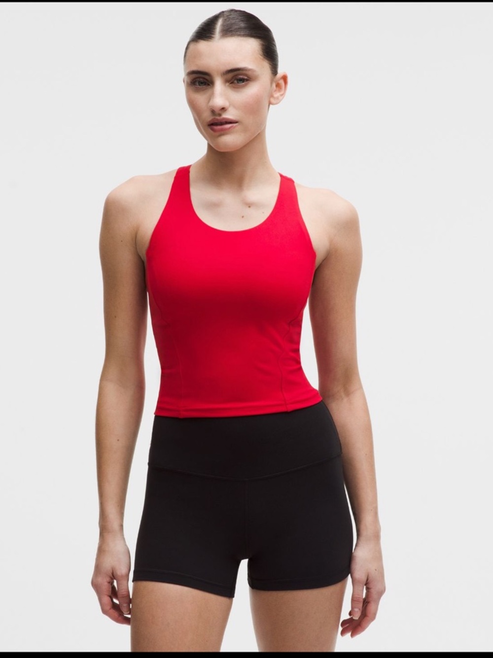 lululemon Wunder Train Racerback Tank Top in Oxford red size 6. New without tags